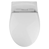 Унитаз подвесной Azario STELLA 370х400х550 ободковый, с быстросъемным сидением микролифт, белый арт-AZ-VT005+AZ-VT005sc — фото 8, Подвесные унитазы