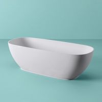 Товар: Ванна Artceram HOOP отдельностоящая цвет белый матовый ACW002 01 - фото 1 Ванна Artceram HOOP отдельностоящая цвет белый матовый ACW002 01 — фото 1, Ванны