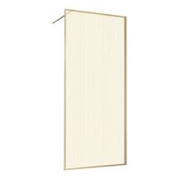 Товар: Душевая перегородка Walk-In VSW-1HP120GWBG, 1200*2000,браш.золото, стекло ламинир. с золотыми нитями - фото 2 Душевая перегородка Walk-In VSW-1HP120GWBG, 1200*2000,браш.золото, стекло ламинир. с золотыми нитями — фото 2, Душевые перегородки