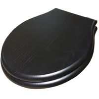 Сиденье с крышкой GLOBO PAESTUM с микролифтом цвет черный PS20RN — фото 1, Сиденья для унитаза