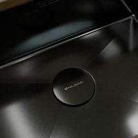 Декоративная крышка Milacio MCU.004.MB, чёрный — фото 4, Прочие комплектующие для слива и канализации