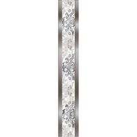 Бордюр Венеция G серая 9х60 (20шт) СК000038022 — фото 1, Декоративные элементы