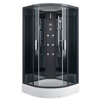 Душевая кабина ERLIT 57 серия тонированное стекло арт-ER571017-C24-RUS — фото 2, Душевые кабины