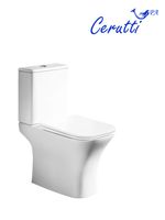 Унитаз VETTORE Tornado напольный безободковый CT11134 (650х340х790) Ceruttispa — фото 3, Напольные унитазы