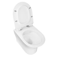 Товар: Унитаз подвесной AZARIO FRETTA ROUND 485x360x365 безободковый с сиденьем микролифт арт-AZ-2617E - фото 2 Унитаз подвесной AZARIO FRETTA ROUND 485x360x365 безободковый с сиденьем микролифт арт-AZ-2617E — фото 2, Подвесные унитазы