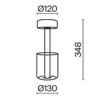 Товар: Аккумуляторный светильник Maytoni MOD229TL-L3G3K1 - фото 5 Аккумуляторный светильник Maytoni MOD229TL-L3G3K1 — фото 5, Настольные лампы
