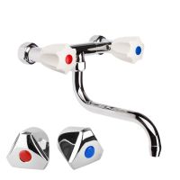 Настенный смеситель для кухни Сантаком , хром арт-140008с — фото 1, Смесители для кухни