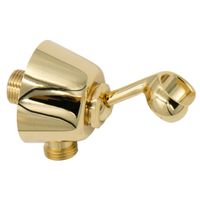 RICAMBI CLASSIC Держатель для лейки cо штуцером, 1/2", золото 32571 — фото 2, Держатели для душа