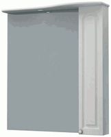 шкаф-зеркало Прованс 85С ясень белый арт-MFR79446AW — фото 1, Зеркальные шкафы в ванную