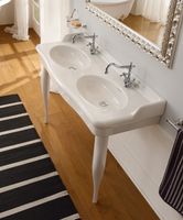 Ножки Scarabeo Castellana керамические 2 шт цвет белый арт-5304 — фото 3, Комплектующие для душевого оборудования