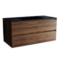 База под раковину Luka 1000 подвесная, 2 выкатных ящика soft-close, C.Oak арт-VMC-2L100CO — фото 12, Тумбы под раковину