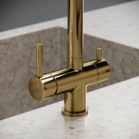 Товар: Смеситель для кухни SANCOS Foster с возможностью подключения фильтра для воды, цвет полированное золото, арт. арт-SC4014ZG - фото 6 Смеситель для кухни SANCOS Foster с возможностью подключения фильтра для воды, цвет полированное золото, арт. арт-SC4014ZG — фото 6, Смесители для кухни