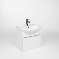 Тумба под раковину VIANT РИМ 55 подвесная белый арт-VRIM55ER-T1YP — фото 1, Тумбы под раковину