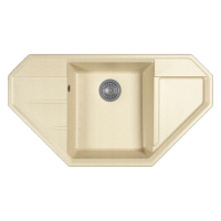 Мойка "Крона" 910, латте СМс 29.040.D0910.403 — фото 1, Кухонные мойки