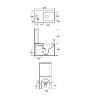 Унитаз SIMAS FROZEN напольный цвет белый FZ07 — фото 2, Подвесные унитазы