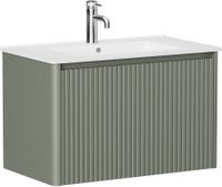 Тумба под раковину Allen Brau Gravity 80 олива матовый арт-1.370017.CGM — фото 1, Тумбы под раковину