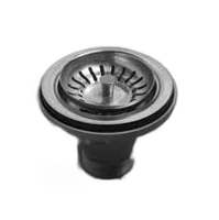 Донный клапан SIMAS с закрытием под давлением цвет нержавеющая сталь без перелива 1 1⁄2 - 40 мм PLQ — фото 1, Донные клапаны