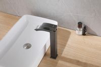 Смеситель ABBER Wasserfall AF8611NG для накладной раковины, никель — фото 2, Смесители для раковины