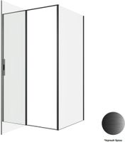 Душевой уголок Allen Brau Priority 120x80 3.31009.BBA + 3.31015.BBA черный браш 3.31009.BBA + 3.31015.BBA — фото 6, Прямоугольные душевые уголки