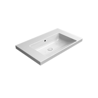 Товар: раковина подвесная/встраиваемая NORM 80x50 белый арт-8634111 - фото 2 раковина подвесная/встраиваемая NORM 80x50 белый арт-8634111 — фото 2, Раковины подвесные