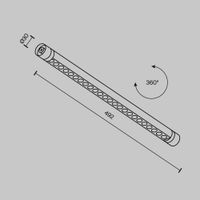 Светильник Technical арт-C149CL-L500-12W3K-B — фото 2, Подвесные светильники