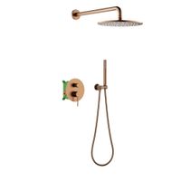 Душевая система встроенная Timo Saona розовое золото арт-SX-2369/19SM — фото 3, Встраиваемые душевые комплекты