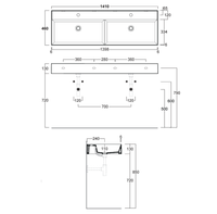 Товар: Раковина SIMAS AGILE подвесная или накладная с одним отверстием цвет белый арт-AG141D - фото 3 Раковина SIMAS AGILE подвесная или накладная с одним отверстием цвет белый арт-AG141D — фото 3, Раковины накладные