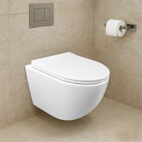 Товар: Унитаз подвесной Azario Gloria 360х490х360 безободковый, слив TORNADO, с быстросъемным сиденьем микролифт (AZ-2003Т) арт-AZ-2003T - фото 14 Унитаз подвесной Azario Gloria 360х490х360 безободковый, слив TORNADO, с быстросъемным сиденьем микролифт (AZ-2003Т) арт-AZ-2003T — фото 14, Подвесные унитазы