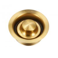 Горловина для измельчителей Milacio золото брашированное арт-MC.033.GD — фото 2, Измельчители пищевых отходов