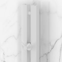 Полотенцесушитель водяной Сунержа Фьорд PRO 1200х50 Матовый белый арт-30-0458-1250 — фото 2, Водяные полотенцесушители