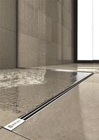 Желоб BERGES водосток SUPER Slim 500, хром глянец, S-сифон D50 H60 боковой арт-091178 — фото 12, Душевые лотки