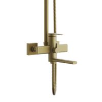 Душевая система BELZ , брашированное золото арт-B24813-5 — фото 1, Душевые стойки