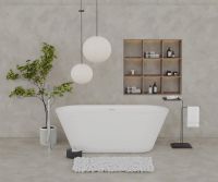 Ванна AQUAme акриловая отдельностоящая арт-AQM3501MW — фото 6, Акриловые ванны