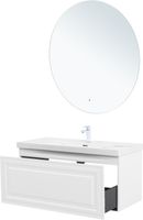 Товар: Тумба под раковину Aquanet Агата 110 белый сатин 00345484 - фото 8 Тумба под раковину Aquanet Агата 110 белый сатин 00345484 — фото 8, Тумбы под раковину