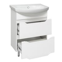 Тумба напольная VIKTORIA 60 /2ящ// AQUA DE MARCO 2060CVIC/EL/2Y — фото 3, Тумбы под раковину