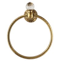 CRISTALIA Кольцо, бронза/Crystal 16773 — фото 1, Полотенцедержатели