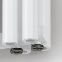 Отопительный радиатор Сунержа Эстет-00 EU50 1800х540 12 секций Белый арт-12-0322-1812 — фото 1, Радиаторы отопления