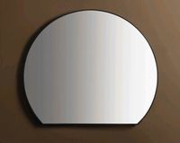 Зеркало GLOBO OPI-MIRRORS без подсветки цвет рамы черный OP003MAR — фото 1, Зеркала в ванную комнату