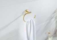 Товар: AQ4221BG ОБЕРОН полотенцедержатель овальный, шлиф. золото - фото 4 AQ4221BG ОБЕРОН полотенцедержатель овальный, шлиф. золото — фото 4, Полотенцедержатели