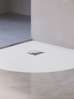 Товар: Душевой поддон полукруглый RGW ST/R-W 900x900, белый, каменный, арт-16153099-01 - фото 9 Душевой поддон полукруглый RGW ST/R-W 900x900, белый, каменный, арт-16153099-01 — фото 9, Душевые поддоны из искусственного камня