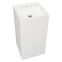 Моноблок Sigma из Solid Perfection (45см*45см*81см) /белый/ AQUA DE MARCO арт-SIGMA45_SOL — фото 3, Раковины напольные