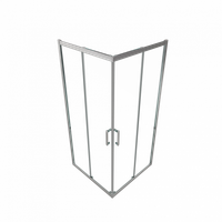 ДШ Фикс-Хром 90*90, квадрат (2 места) арт-Щ0000067439 — фото 6, Квадратные душевые уголки