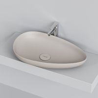 Раковина Ambassador Kingston (580*370*100) БЕЖЕВАЯ МАТОВАЯ арт-146T20401 — фото 6, Раковины накладные