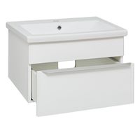 Тумба подвесная AXIOMA 60 /1 ящ/ AQUA DE MARCO 2060WGAXI/H — фото 3, Тумбы под раковину