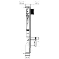 Сет AZARIO инсталляция + унитаз GENO с быстросъемным сиденьем микролифт арт-AZ-8010-1000+AZ-2196D — фото 4, Комплекты унитаз + инсталляция