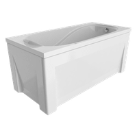 Ванна акриловая ALEX BAITLER NEMI 150*70 белая NEMI 150*70 — фото 1, Акриловые ванны