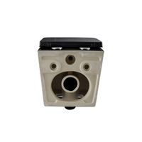 Унитаз подвесной Grossman GR-4441BMSQ (530х360х365) безободковый,черный матовый с тонкой крышкой,микролифт,смыв торнадо,1 место — фото 6, Подвесные унитазы