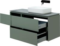 Товар: Тумба под раковину Allen Brau Infinity 120 1.21007.CGM R олива матовый - фото 5 Тумба под раковину Allen Brau Infinity 120 1.21007.CGM R олива матовый — фото 5, Тумбы под раковину