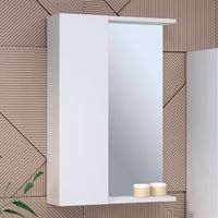 Зеркальный шкаф SYDNEY 50 /универсальный/ AQUA DE MARCO 1050WCSYD/U — фото 1, Зеркальные шкафы в ванную