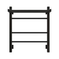 Полотенцесушитель электрический Grota Alto 530х600 черный Alto 530х600 RAL9005 EL — фото 3, Электрические полотенцесушители